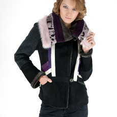 OLIMPIA giacca shearling